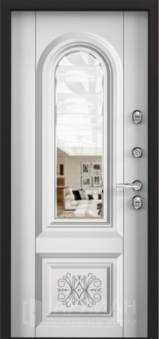 Фото №2 «Дверь с износостойким порошковым напылением "Антик" и фрезеровкой №22»