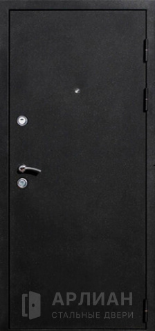 Фото «Входная дверь с порошковым покрытием шагрень с зеркальными вставками №2»