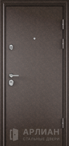 Фото «Квартирная дверь с отделкой с напылением антик бронза и патиной №104»