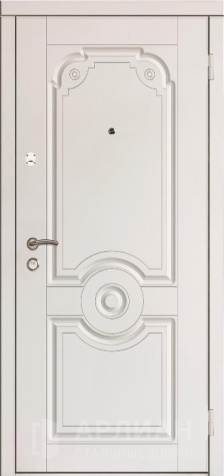 Фото «Шумоизолирующая входная дверь белая №33»