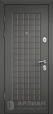 Фото №2 «Стальная дверь входная с отделкой МДФ цвета венге №565»